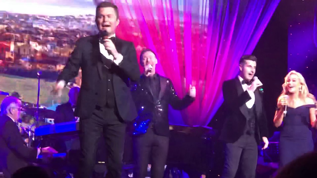 Irish singers including John McNicholl, Barry Kirwan, Michael English and Claudia Buckley.