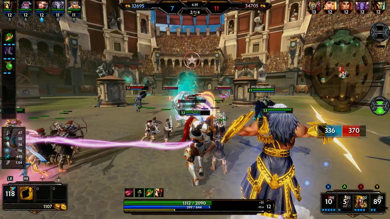 Smite - Xbox One X gameplay