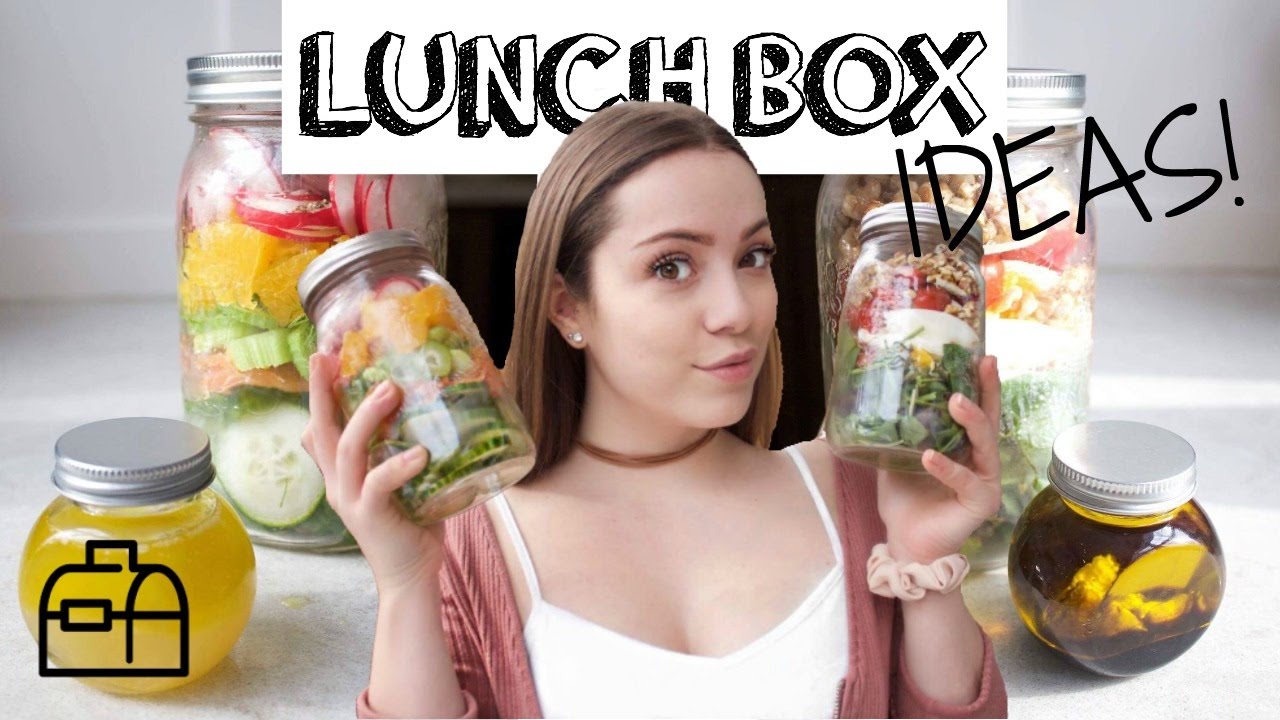 LUNCH BOX IDEAS - Salade shaker // PRÊT EN 5 MINUTES