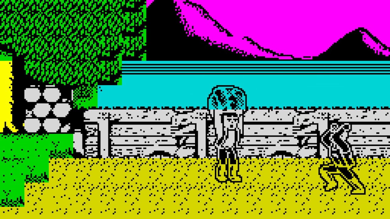 ZX Spectrum Game:  Double Dragon (1988 Melbourne House)