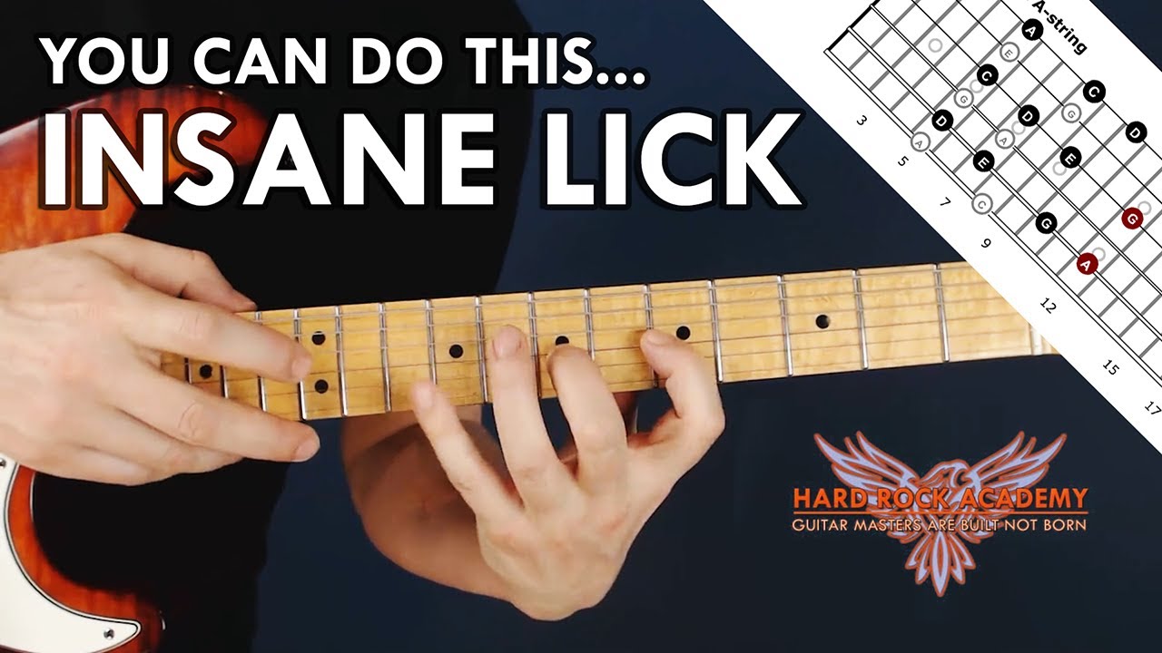 Insane two handed lick - FULL LESSON