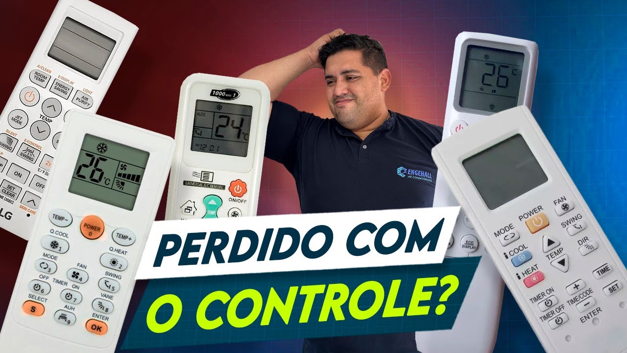 COMO usar de FORMA correta o CONTROLE do ar condicionado 🎮😎