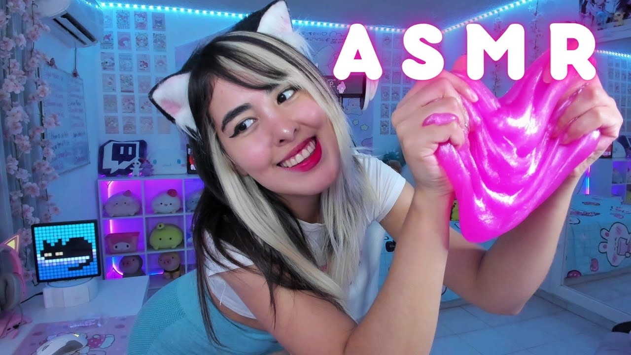 ASMR Duerme rapidamente con mi TAPPING & SLIME ˚🍰 ⋆｡˚ ᡣ𐭩 (ENG/ESP) | xNatKittyCat