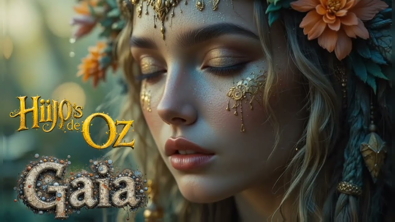Hijos de Oz - El despertar de Gaia 🎻 Flauta, violín, Folk metal. #Rock #music #mago 
