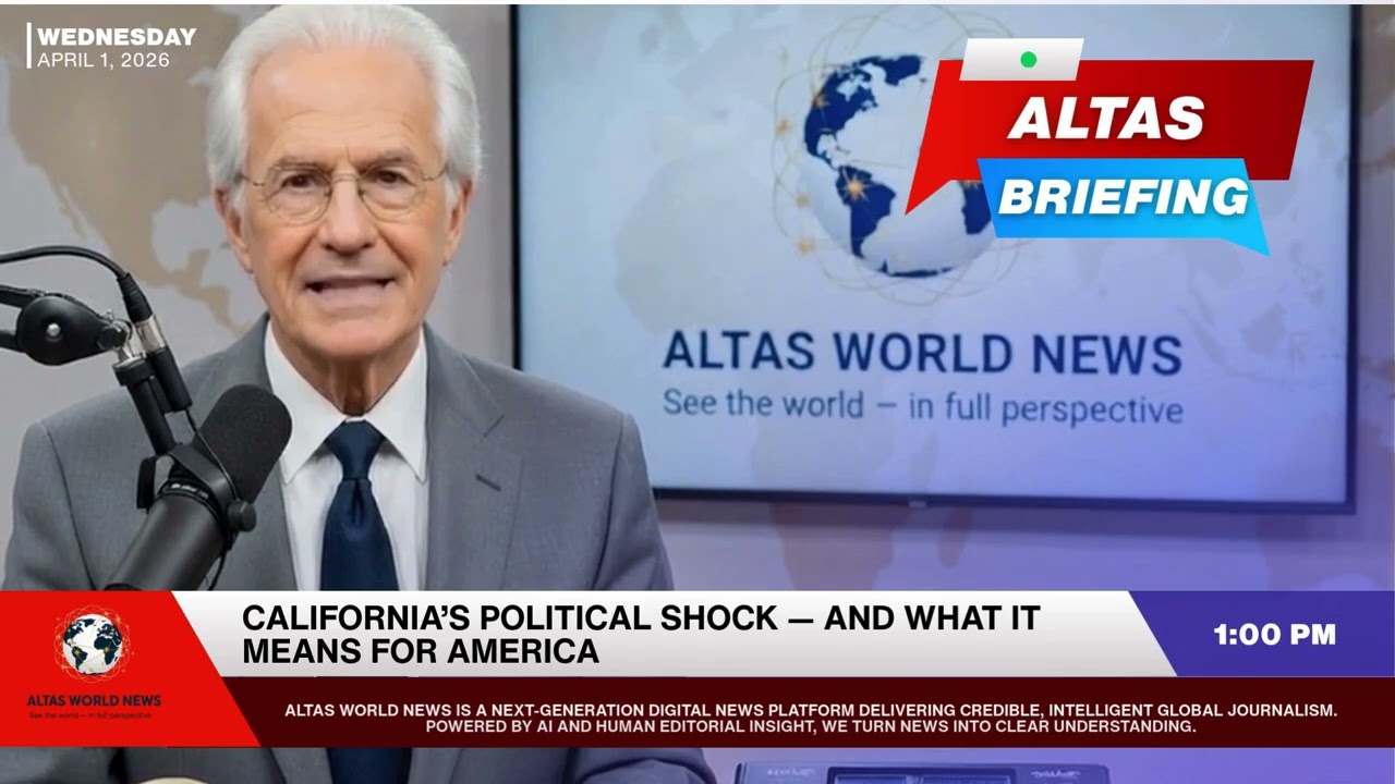 California&rsquo;s Political Shock &mdash; And What It Means for America | Altas World News