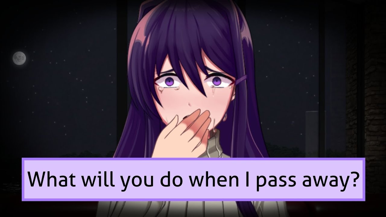 What will Yuri do when I pass away? | Just Yuri: A DDLC Mod