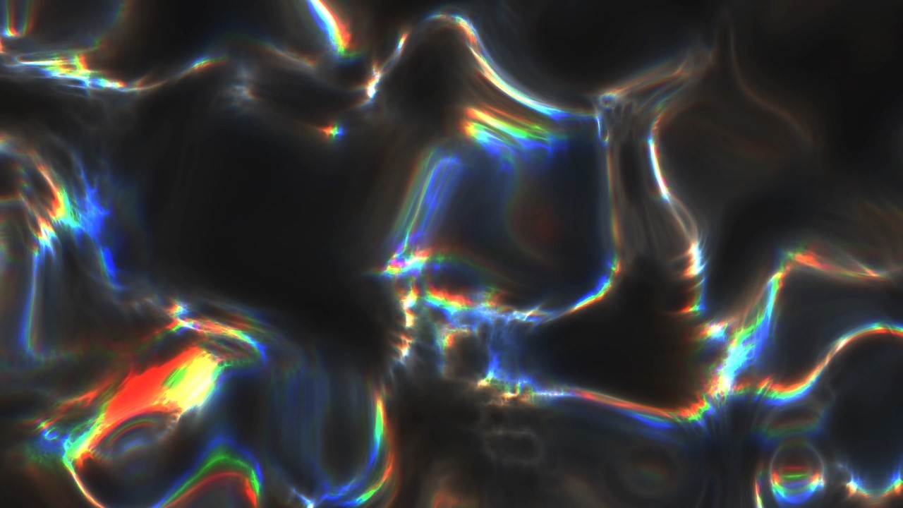4K Ethereal Waves Colorful Energy Background 3 Hour Relaxing Ambient Visual