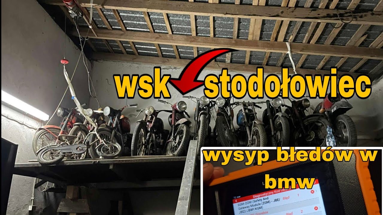 Moto skarby podlasia. Znalazłem WSK w stodole !