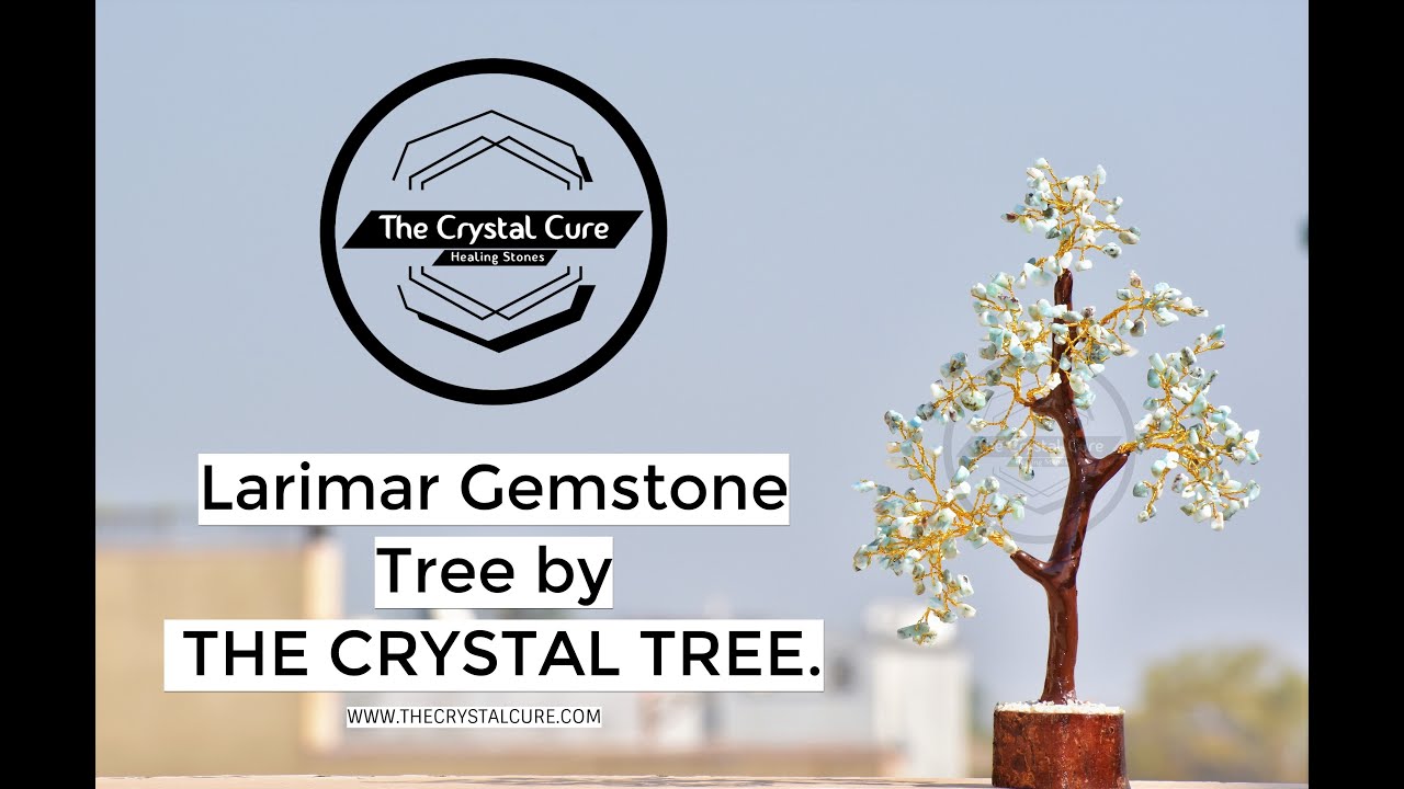 Larimar Gemstone Tree by THE CRYSTAL CURE