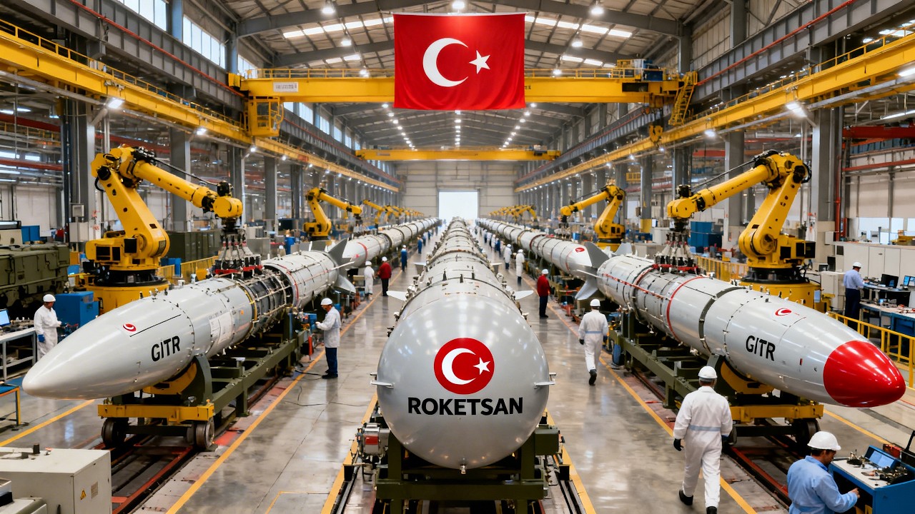 Inside the Roketsan Cirit Production Line -The Laser-Guided Rocket Revolution