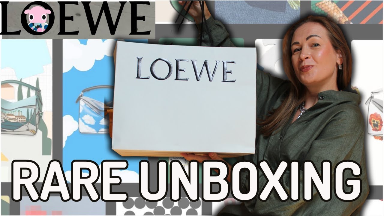 Распаковка юбилейной сумки-пазла LOEWE | Стоит ли коллекционировать эту лимитированную серию?