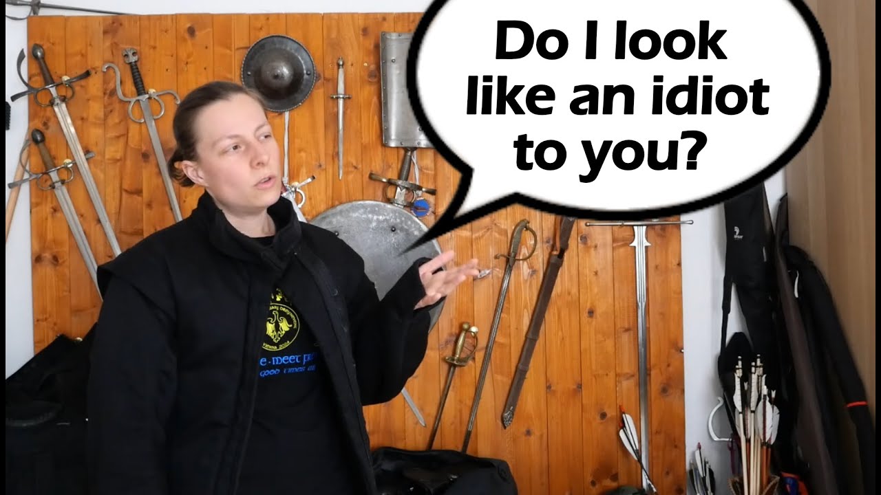 Things People Have Said To Me As A Historical Fencer