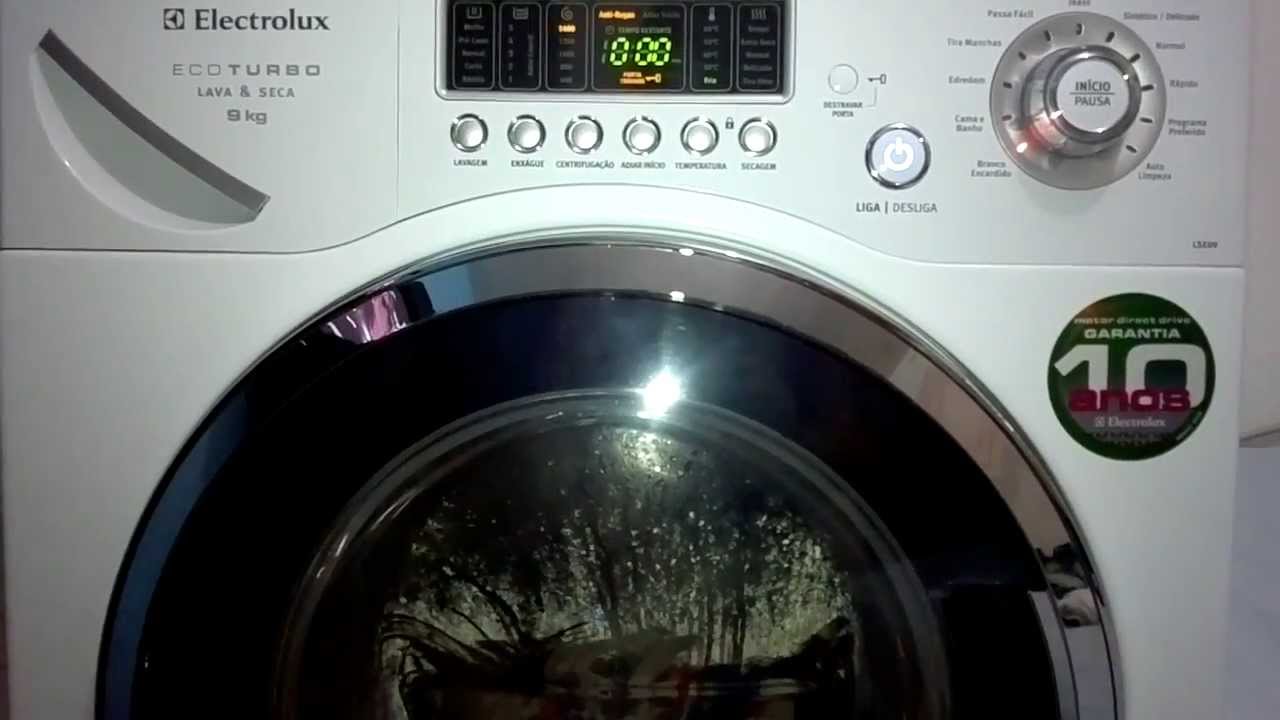 Lava e seca Electrolux Eco Turbo 9kg (LSE09) - Branco Encardido (Final)