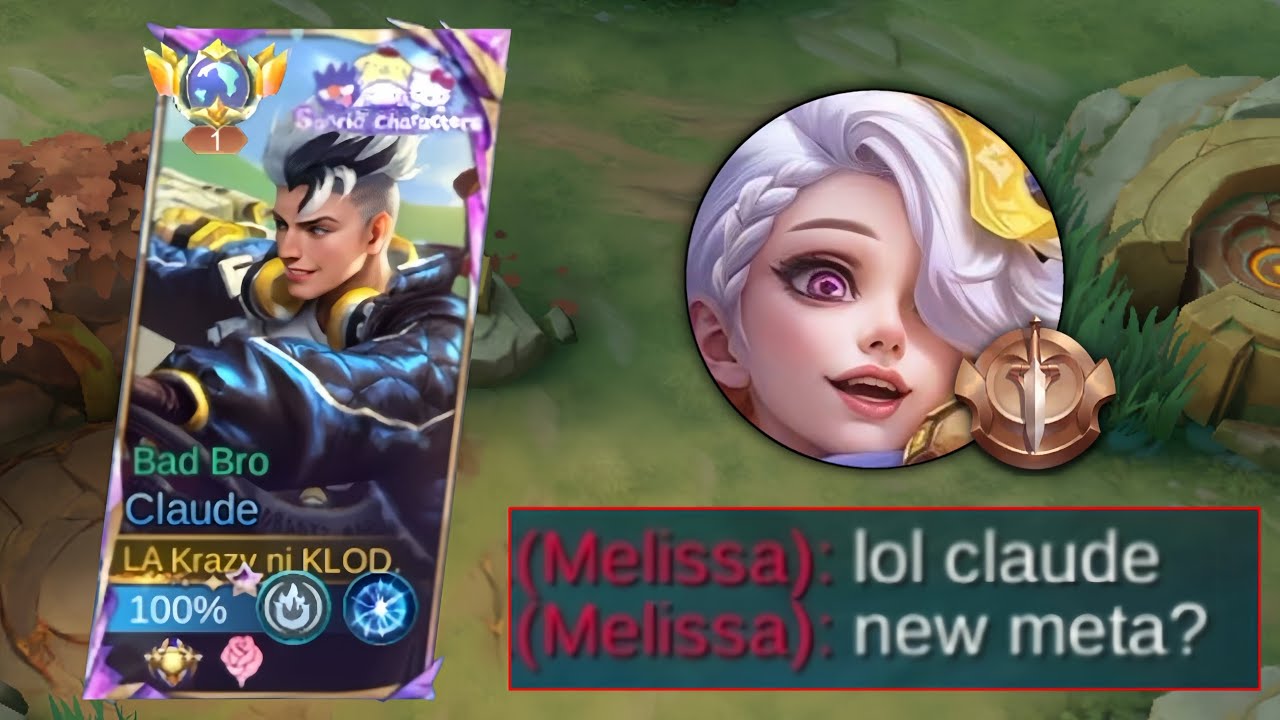 CLAUDE VS MELISSA! BEST BUILD TO COUNTER MELISSA!