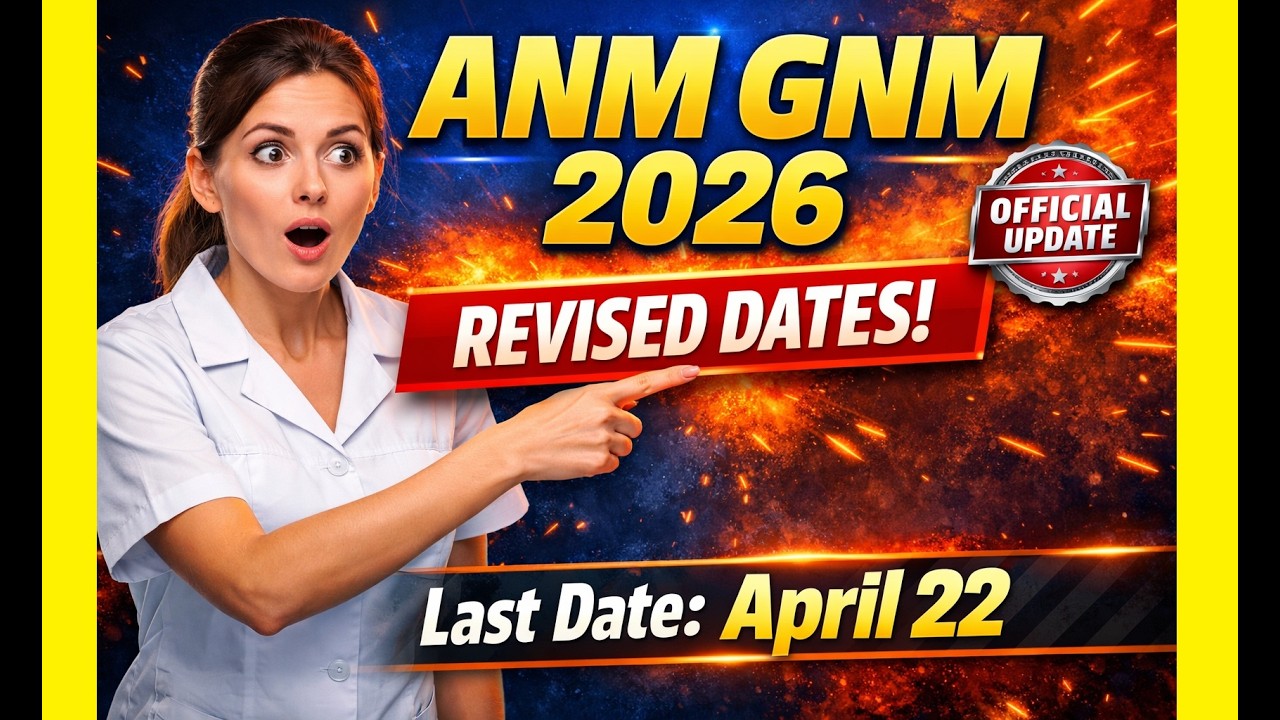 BIG NEWS! ANM GNM 2026 Exam Dates Announced 📢 | WBJEEB Official Update | Apply Now! 🔥#anm #gnm