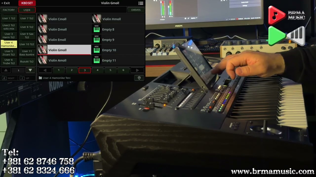 BRMA LIVE 2 TZ SET 2026 Prezentacija Solo Boja KORG PA5X