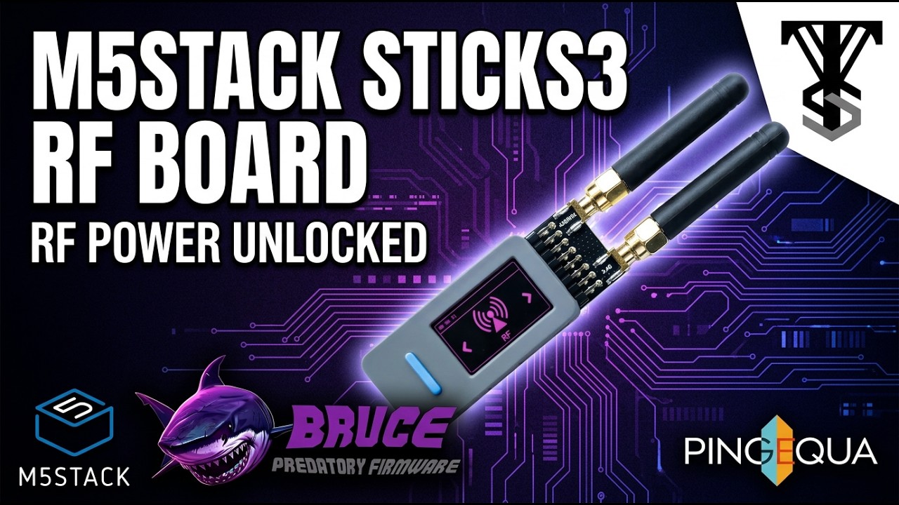 M5stack StickS3 Pingequa RF Board