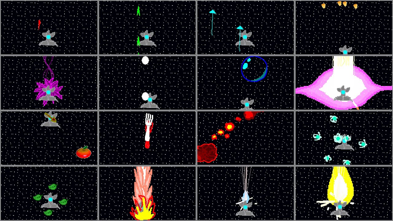 CHICKEN INVADERS 72 Weapon Overview