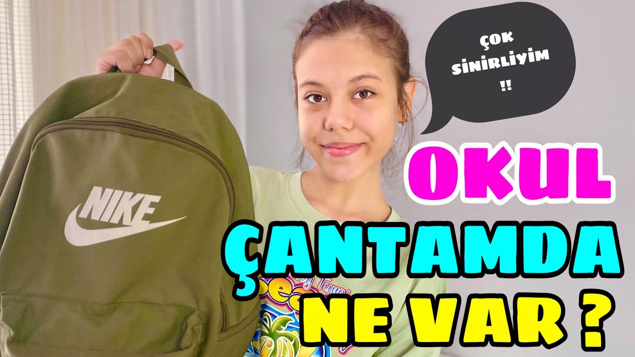 OKUL ÇANTAMDA NE VAR ? Okul Çantamı Hazırlıyorum. Tuana Zeybek