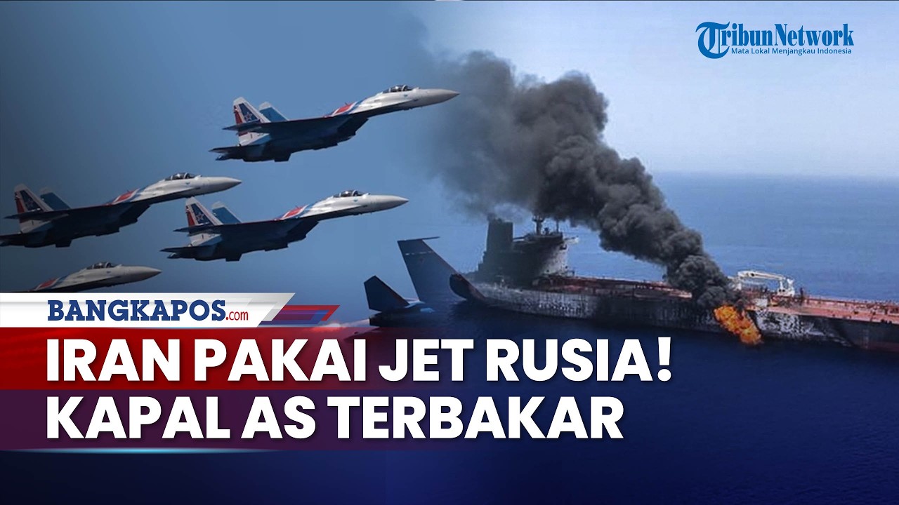 Iran Kerahkan Jet Rusia, Kapal Perusak AS Terbakar, Kapal USS Lincold Kocar-kacir, Perang Pecah