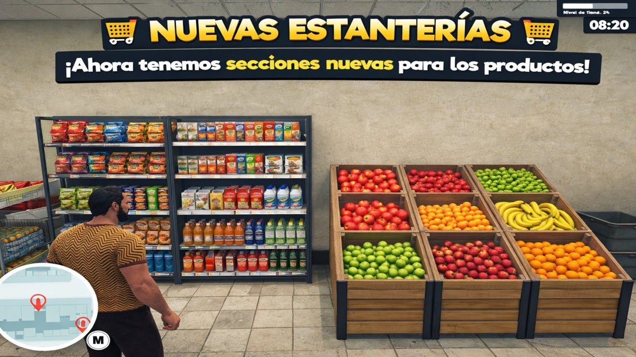 ADAPTANDO LA TIENDA PARA LAS SIGUIENTES LICENCIAS  I Supermarket Simulator8#