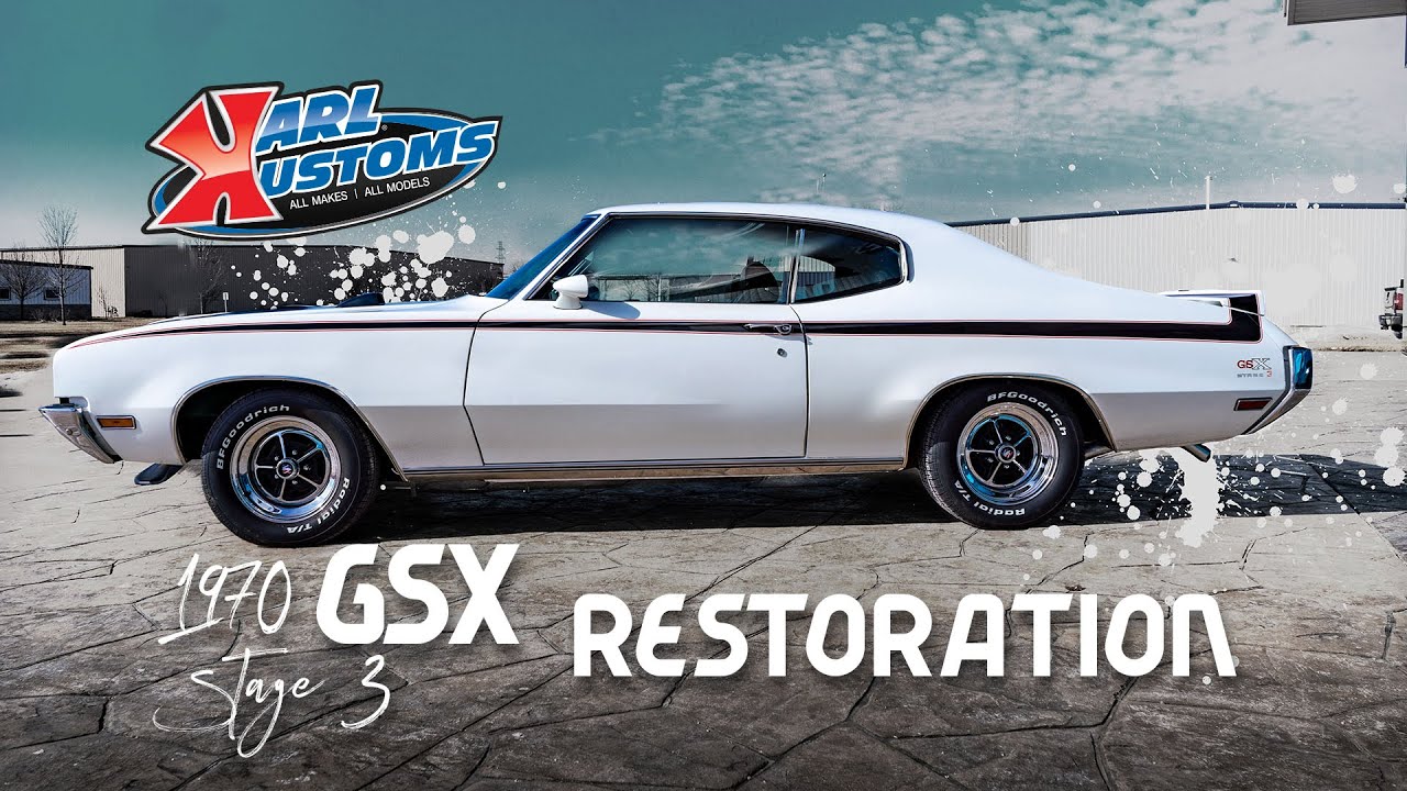 1970 Buick GSX Stage 3 Restoration
