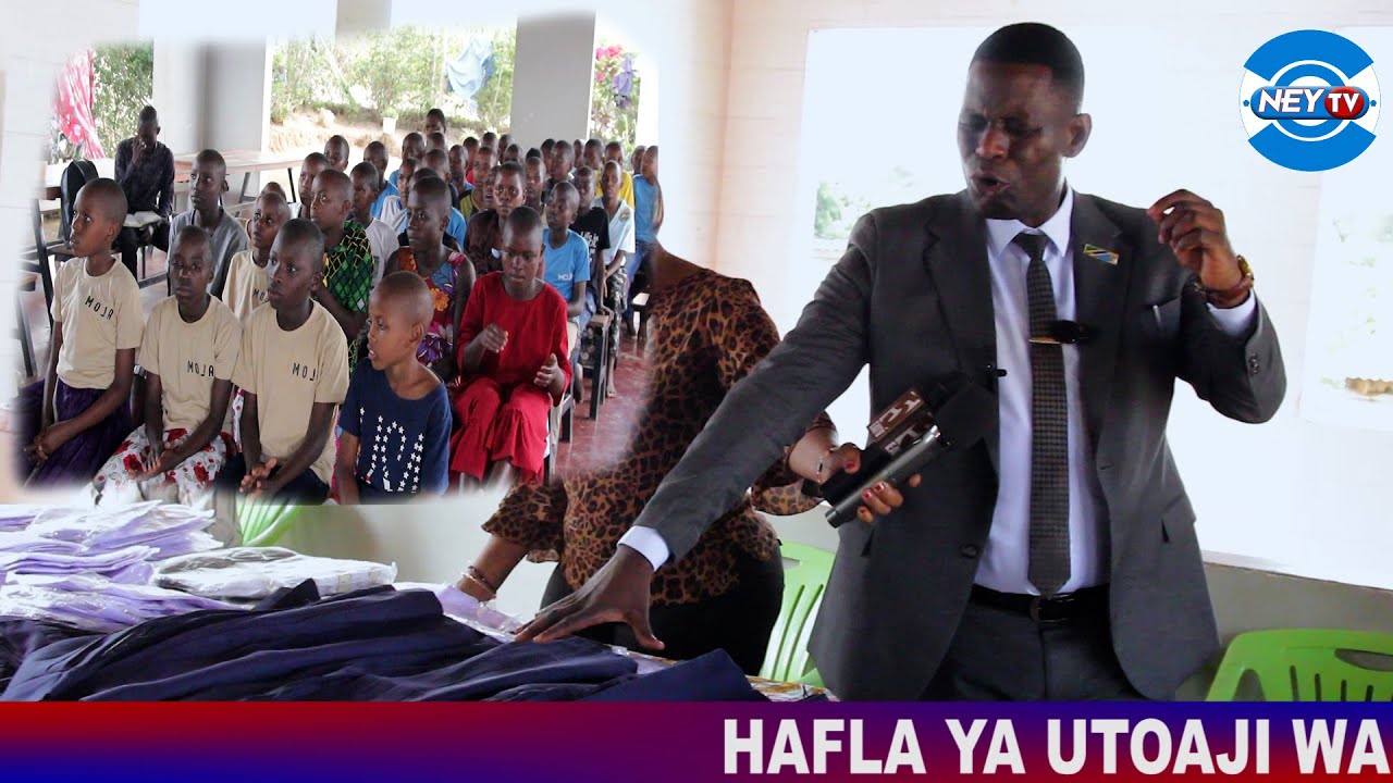 MEYA MANISPAA YA KIBAHA DR NICAS ANENA NA WATOTO YATIMA KWA KUTUMIA MANENO YA BIBLIA