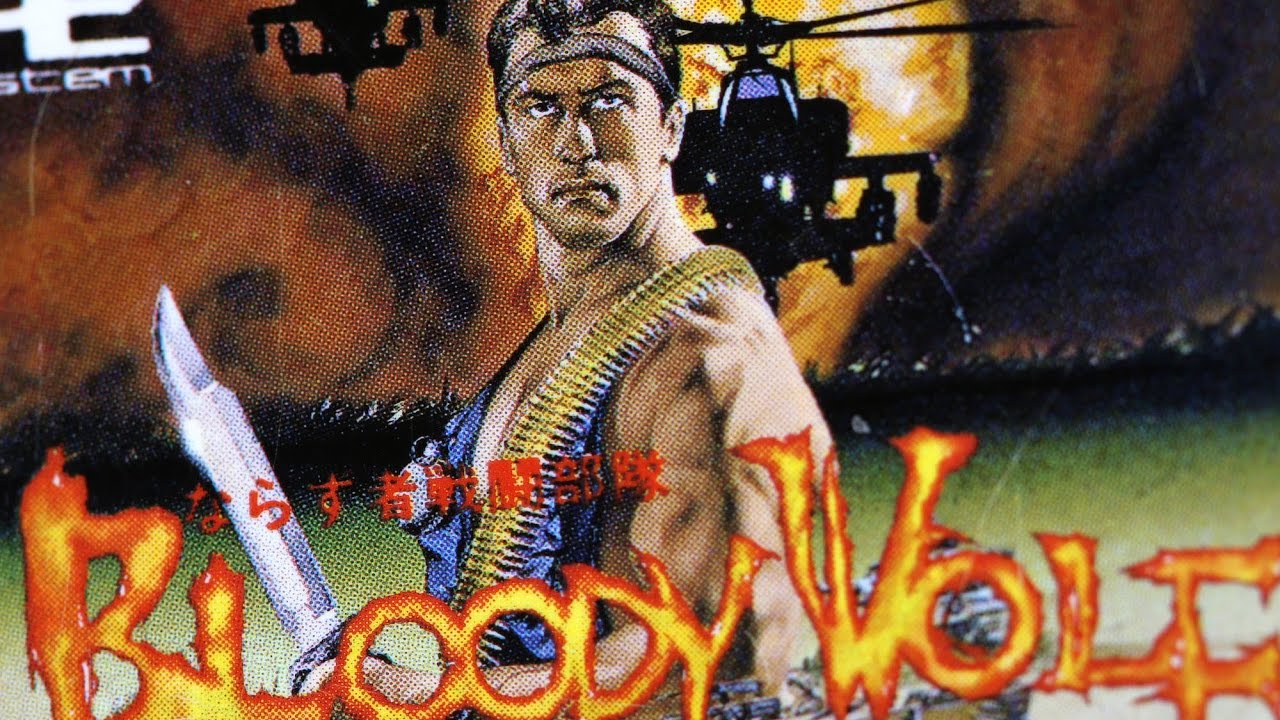 Обзор игры BLOODY WOLF для PC-Engine от Classic Game Room