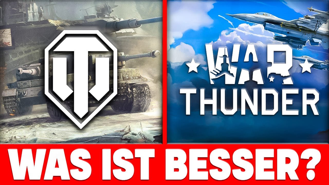 War Thunder oder World of Tanks 🔰 Deutsch Vergleiche