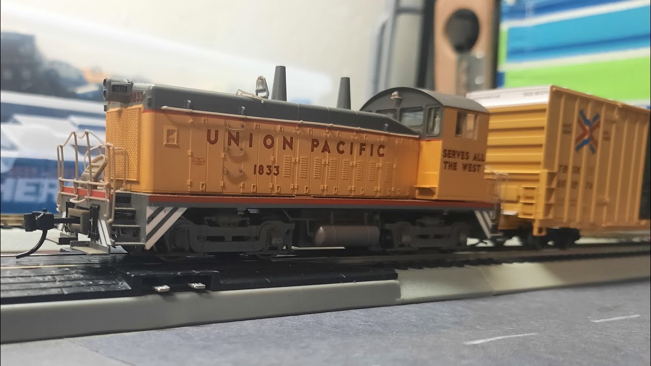 My HO scale trains running compilation 2