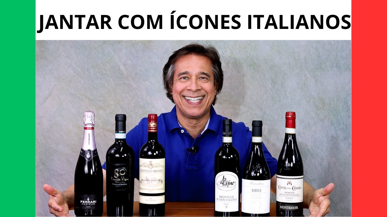 OS MAIORES VINHOS DA ITÁLIA, EM UM SÓ JANTAR.