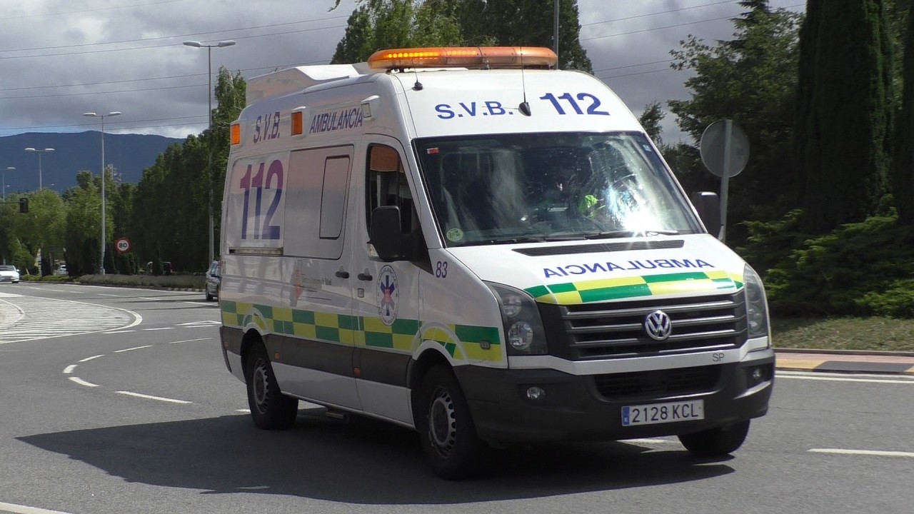RTW mit Orangelicht | Ambulancias Bazt&aacute;n Bidasoa Pamplona | Spanien