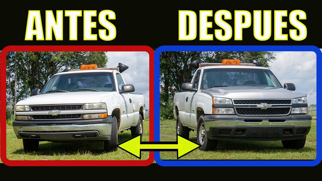 Como cambiar frente de silverado 99-02 a 03-06 (paso por paso)