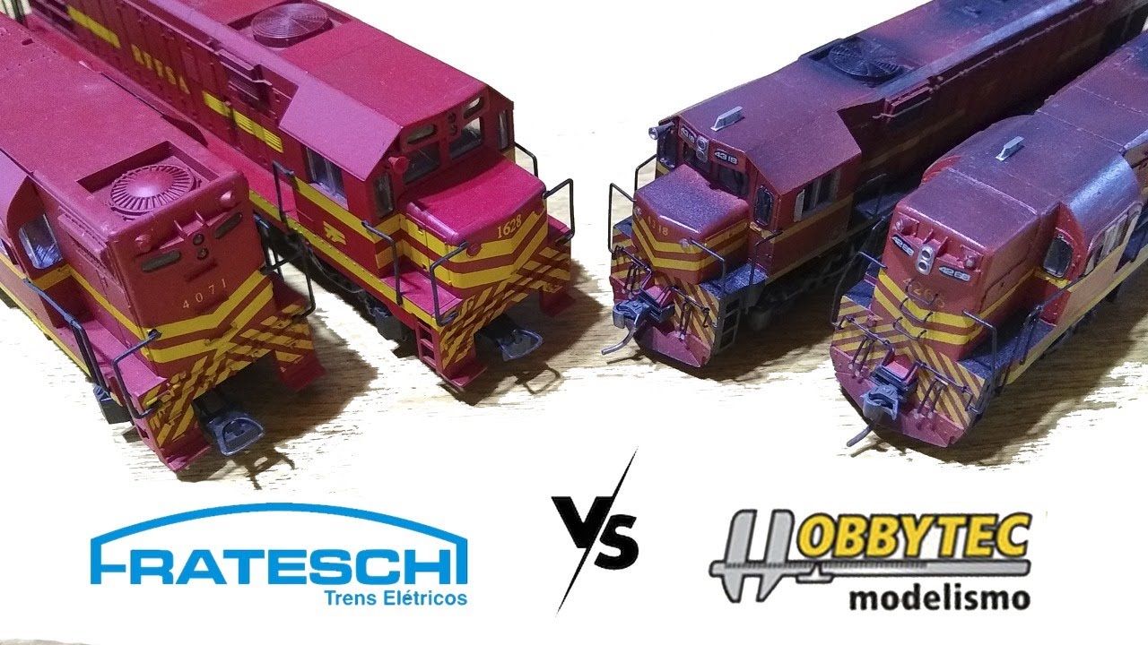 Comparando G12 e G22 - Frateschi x Hobbytec
