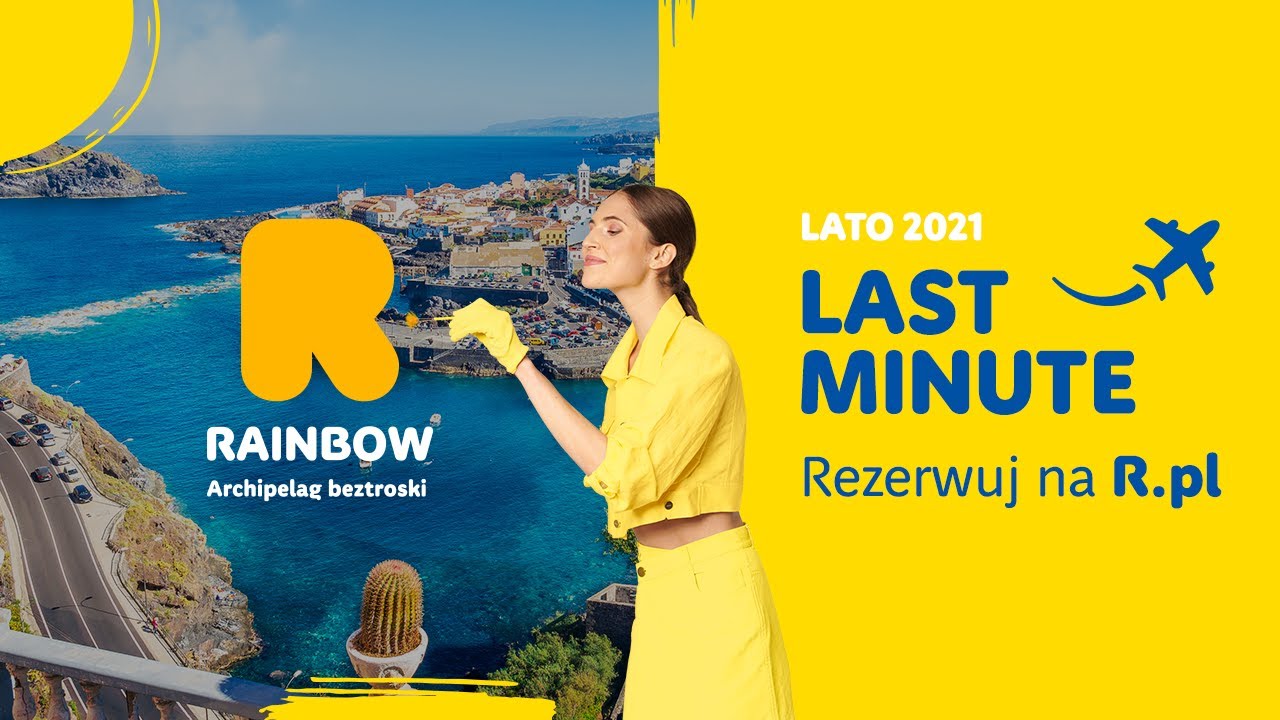 LATO 2021 LAST MINUTE! Leć na wakacje z Rainbow!