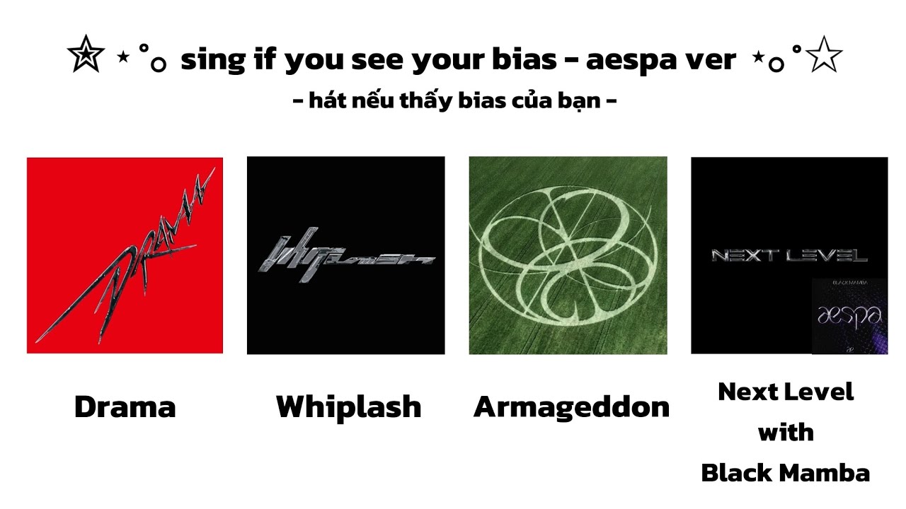 ˚₊‧꒰ა sing if you see your bias - aespa ver ໒꒱ ‧₊˚