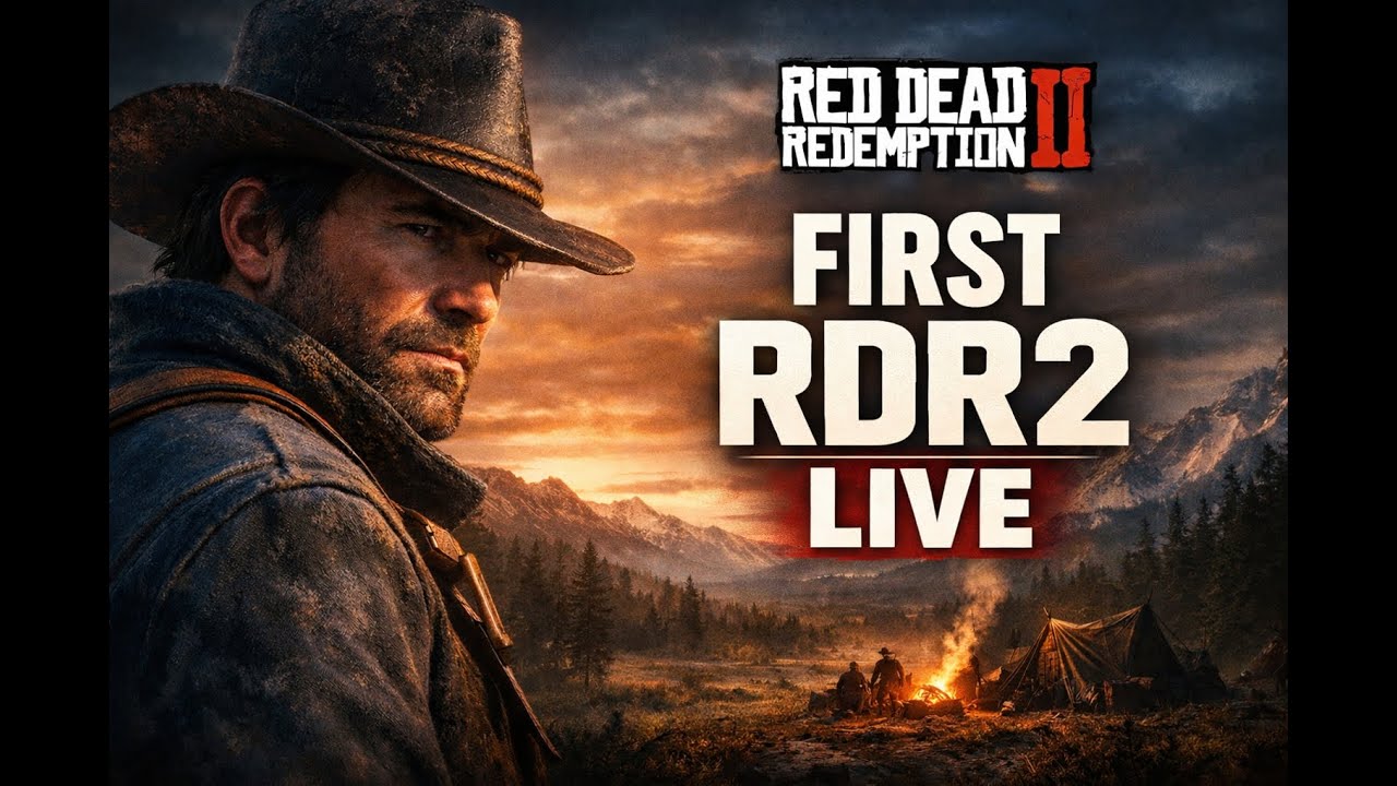 Red Dead Redemption 2🔴🎮 | First Live Gameplay Story Mode🐎🔥