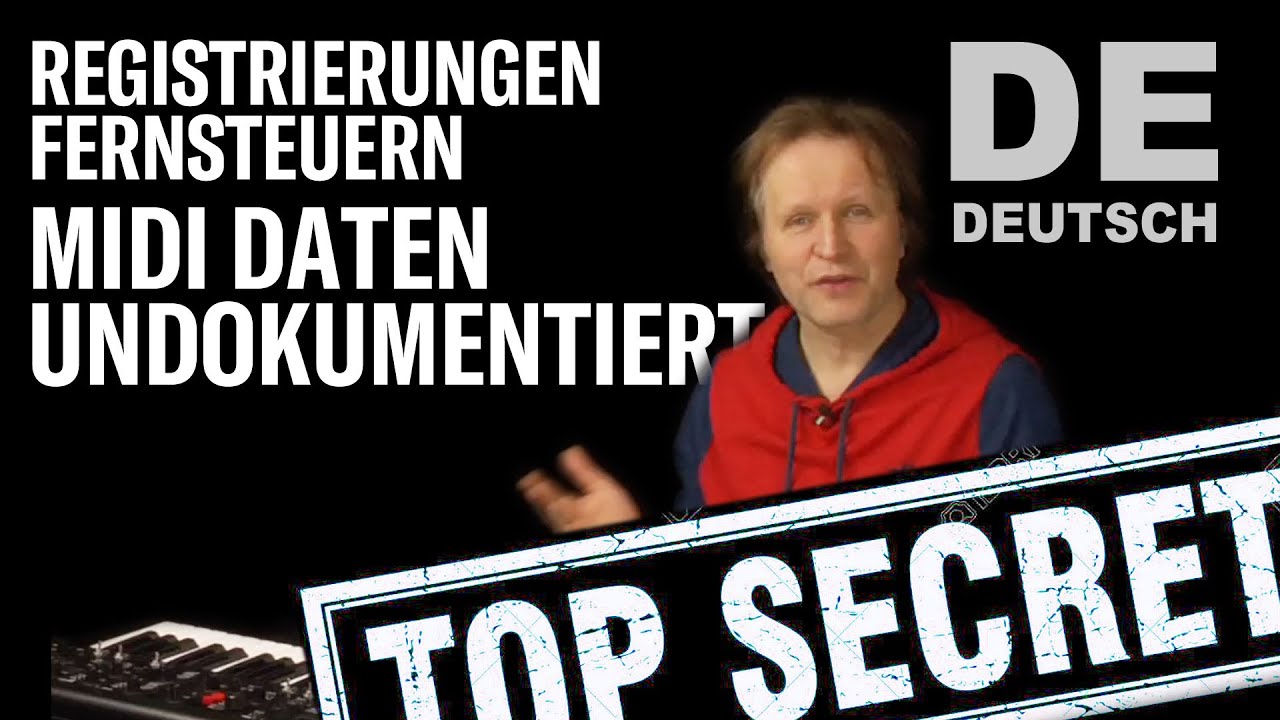 MIDI-Daten undokumentiert: Wie man nicht dokumentierte SysEx-Daten ermitteln kann