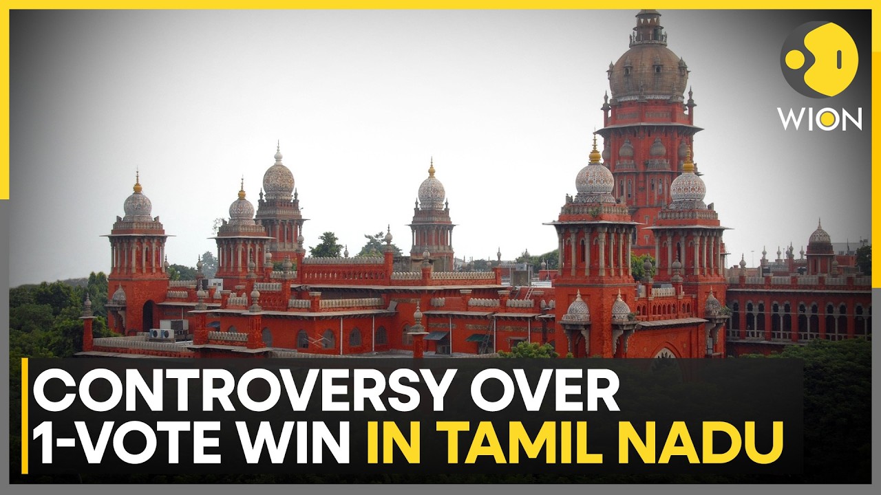 Tamil Nadu&rsquo;s One-Vote Victory Sparks Massive Political And Legal Controversy | WION