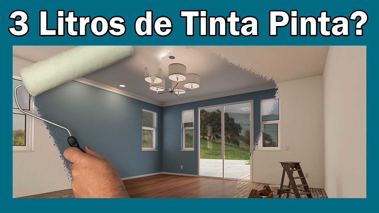 Quantas Paredes Posso Pintar com 3 Litros de Tinta?