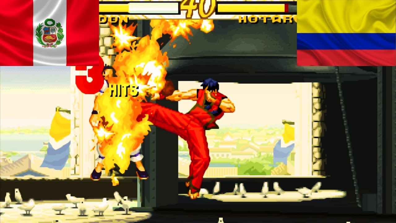 Garou - Mark of the Wolves -  kniv3s45  VS  arokoff