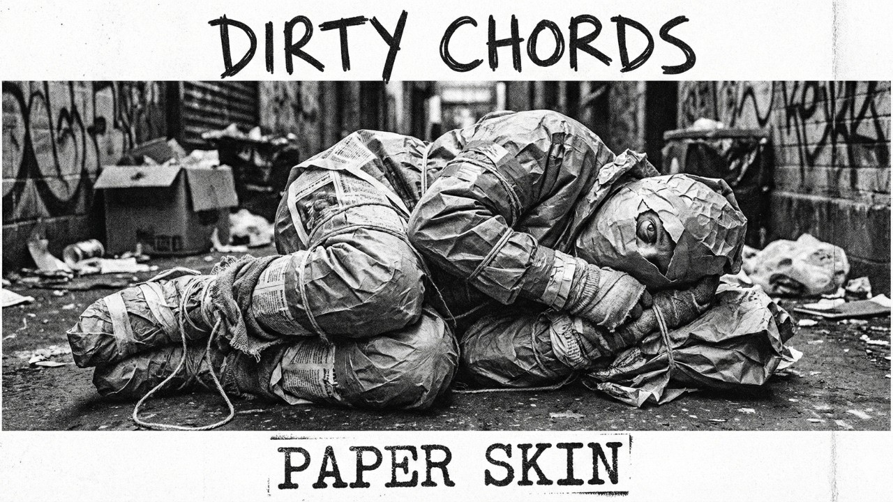 Dirty Chords - Paper Skin (Official Audio) [Grunge/Alternative Rock]