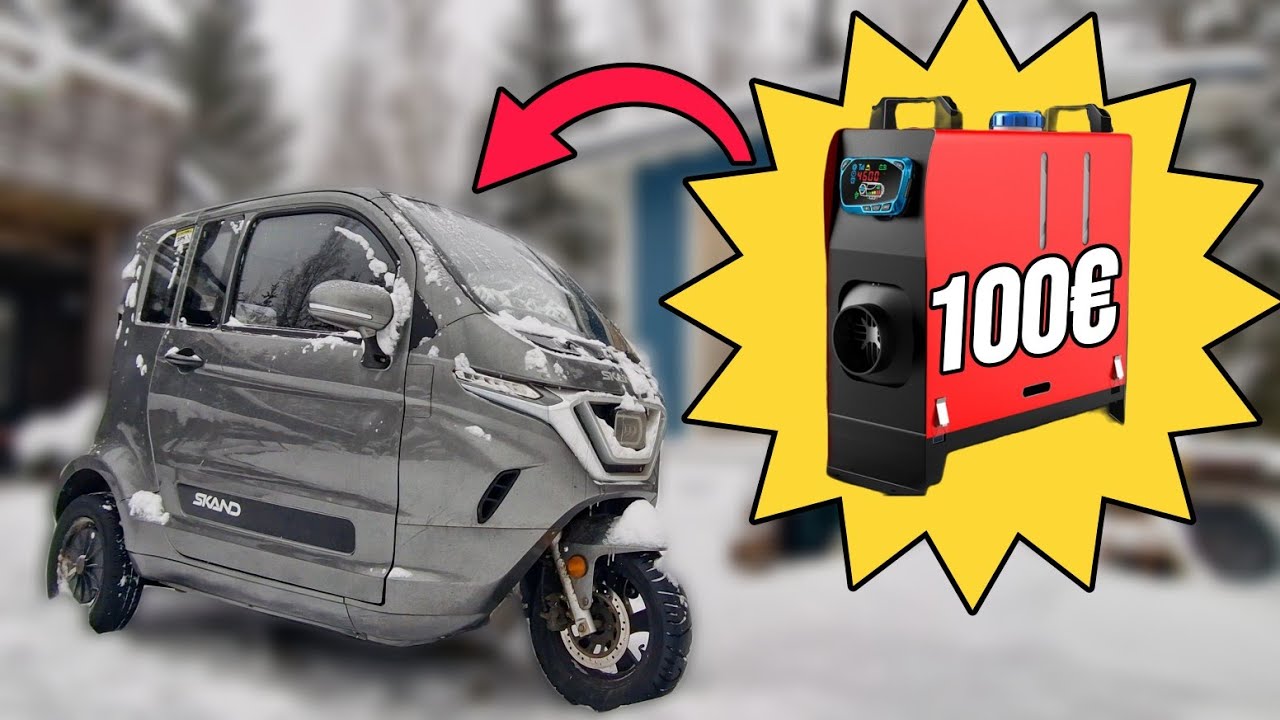 Nyt tarkenee -30c pakkasissa! Asensin halvan Diesel lämmittimen koppimopoon