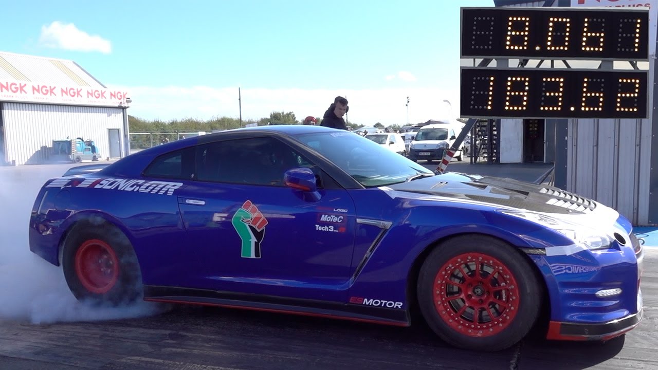 SONIC GTR - 2300BHP R35 GTR - 1/4 MILE 8.06 @ 183MPH