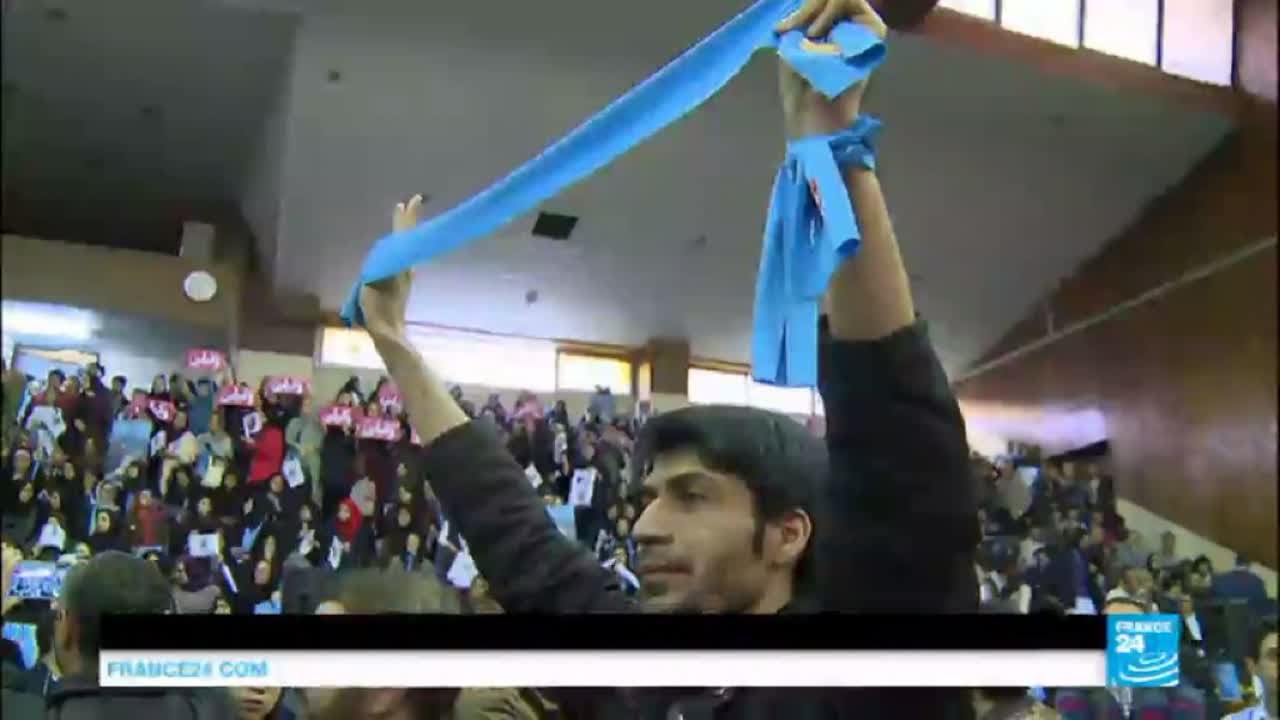 Iranian candidates campaign for double elections ahead of Friday's vote