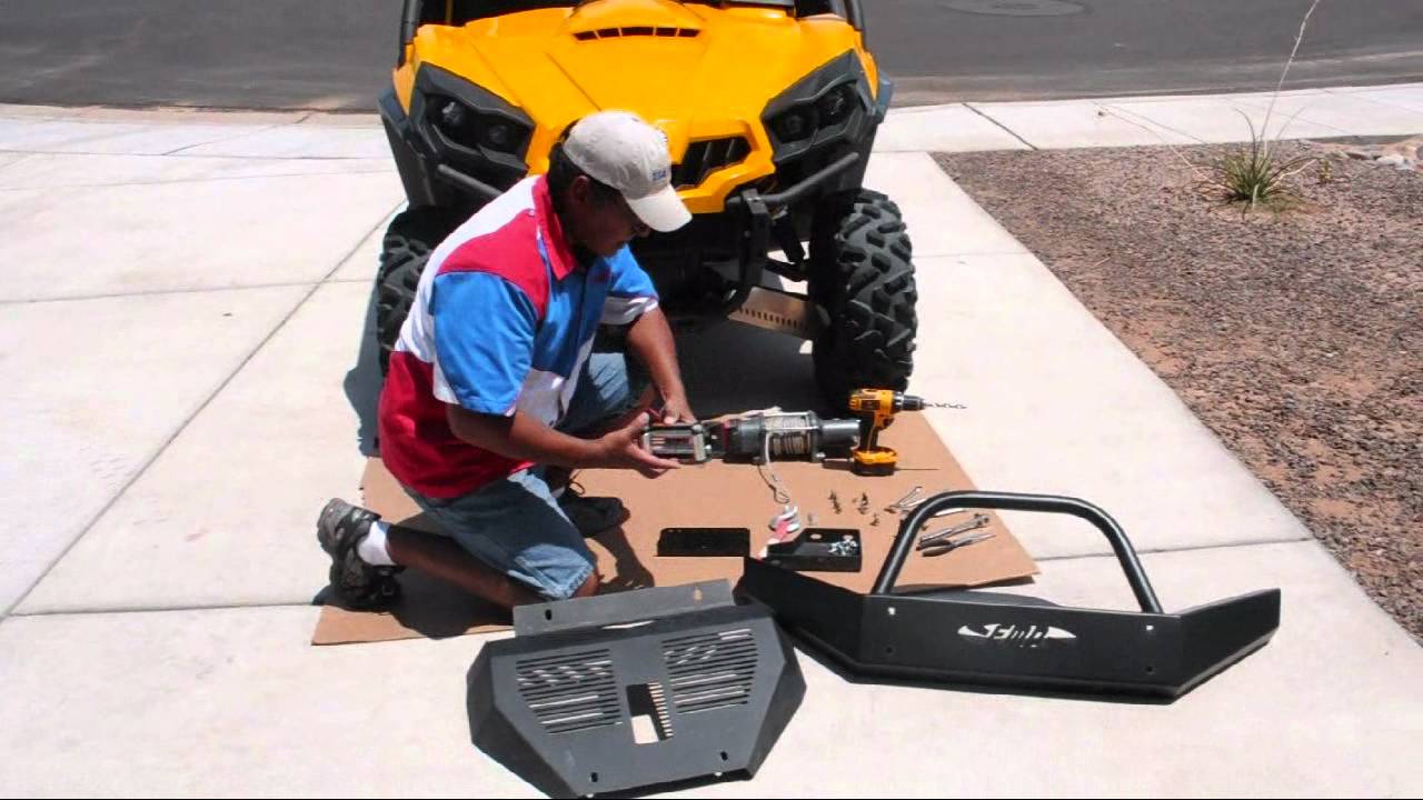 EMP Commander Front Bumper with Winch