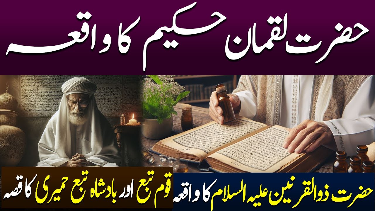 Hazrat Luqman Hakeem, Hazrat Zulqarnain Aur Badshah Tubba Humeri Ka Qissa - Rah E Hayat Official