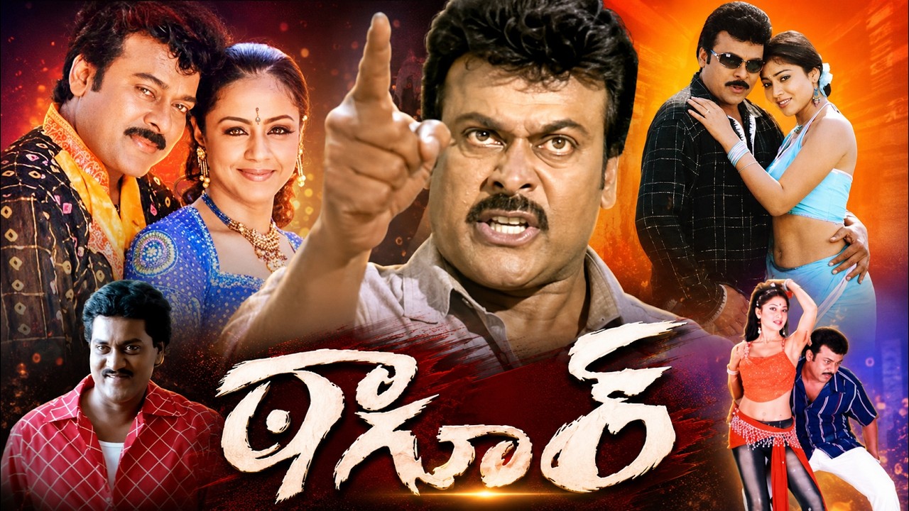 Tagore Telugu Full Movie | Chiranjeevi, Jyothika, Shriya | Telugu Action Blockbuster Movie