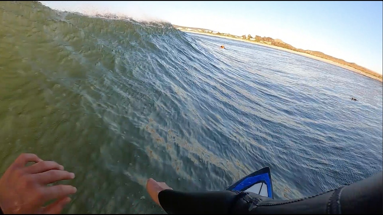POV SURFING SUPER GOOD POINT BREAK UP THE WEST COAST!