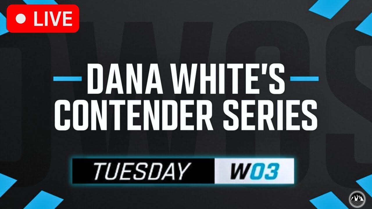 WEEK 3 Dana White's Contender Series | LIVE STREAM | MMA Fight Companion | UFC DWCS | Season 9 Ep 3